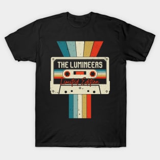 Graphic The Lumineers Proud Name Cassette Tape Vintage Birthday Gifts T-Shirt